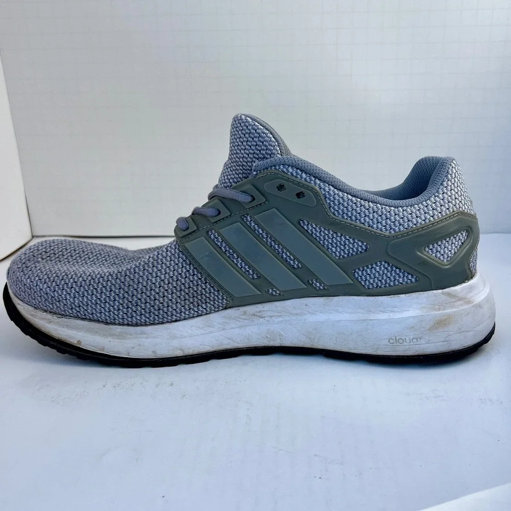 Adidas Energy Cloud Mesh Running Athletic Sneakers Grey Men's 10.5